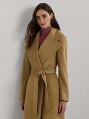 Lauren Ralph Lauren Cashmere Blend Wool Wrap Coat - Image 3 of 5