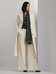 Lauren Ralph Lauren Cashmere Blend Wool Reefer Coat - Image 1 of 8