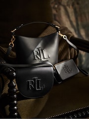 Kožená kabelka Lauren Ralph Lauren Witley s logem - Image 1 of 6