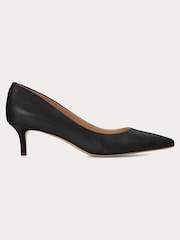 Lauren Ralph Lauren Adrienne Leather Kitten čevlji z visoko peto čevlji - Slika 1 iz 5