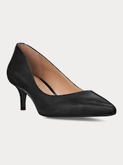 Lauren Ralph Lauren Adrienne Leather Kitten čevlji z visoko peto čevlji - Slika 2 iz 5