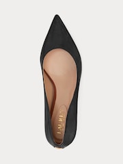 Lauren Ralph Lauren Adrienne Leather Kitten čevlji z visoko peto čevlji - Slika 4 iz 5