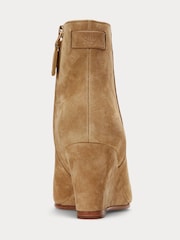 Lauren Ralph Lauren Sherry Suede Wedge Heeled Boots - Image 3 of 4