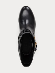 Lauren Ralph Lauren Briannah Leather Wrap Riding Boots - Image 4 of 4
