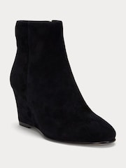 Lauren Ralph Lauren Sherry Suede Wedge Heeled Boots - Image 2 of 4