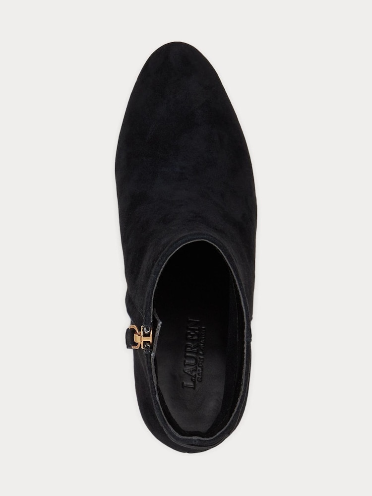 Lauren Ralph Lauren Sherry Suede Wedge Heeled Boots - Image 4 of 4