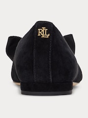 Lauren Ralph Lauren Londyn Suede Bow Ballet Shoes - Image 3 of 4