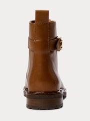 Lauren Ralph Lauren Eldridge Burnished Leather Boots - Image 3 of 4