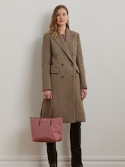 Розовый - Нейлоновая сумка-тоут Lauren Ralph Lauren Keaton - Image 6 of 6