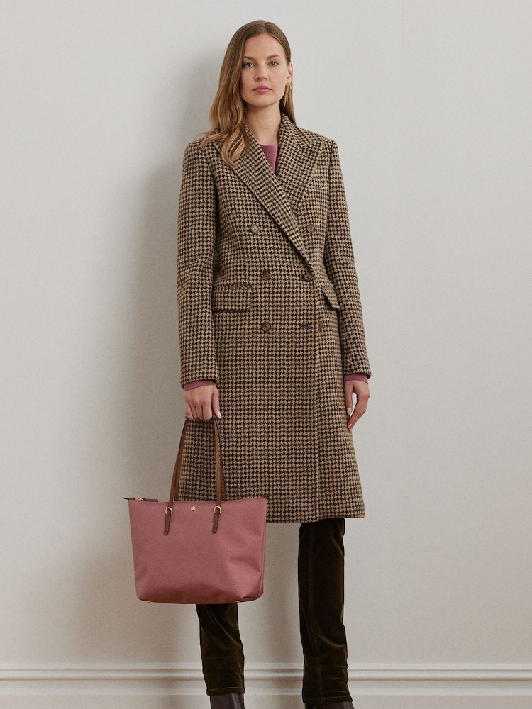Розовый - Нейлоновая сумка-тоут Lauren Ralph Lauren Keaton - Image 6 of 6