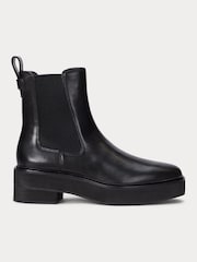 Lauren Ralph Lauren Adrianna Leather Ankle Chelsea Boots - Image 1 of 4