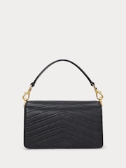 Lauren Ralph Lauren Stitched Nappa Shoulder Bag - Image 2 of 7
