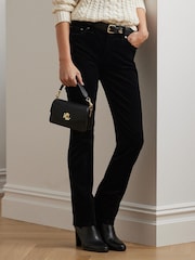 Lauren Ralph Lauren Stitched Nappa Shoulder Bag - Image 6 of 7