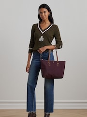 Lauren Ralph Lauren Keaton Nylon Tote Bag - Image 6 of 6