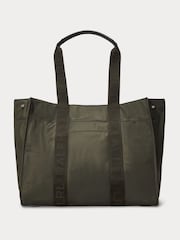 Grün - Lauren Ralph Lauren Nylon Extra-Large Stevie Tote Bag - Bild 3 von 6