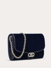 Lauren Ralph Lauren Adair Velvet Clutch Bag - Image 2 of 7