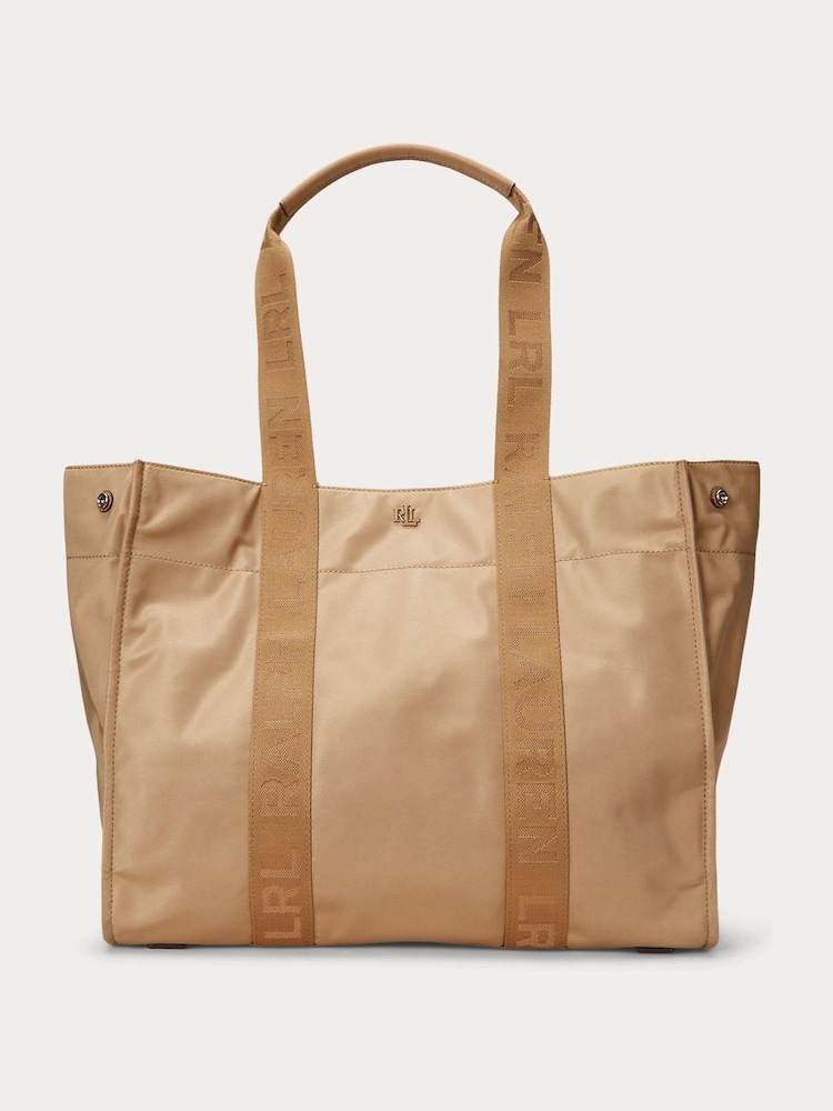 Gelb - Lauren Ralph Lauren Nylon Extra-Large Stevie Tote Bag - Bild 1 von 6