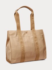 Gelb - Lauren Ralph Lauren Nylon Extra-Large Stevie Tote Bag - Bild 2 von 6