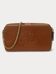 Lauren Ralph Lauren Leather Witley Crossbody Logo Bag - Image 3 of 6
