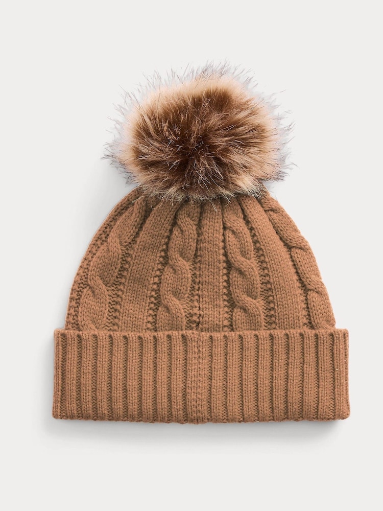 Lauren Ralph Lauren Polyester Blend Cable Crest Patch Hat - Image 2 of 2