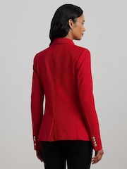 Lauren Ralph Lauren Anfisa Crest Logo Blazer Jacket - Image 2 of 9