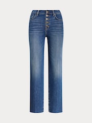 Lauren Ralph Lauren High-Rise Relaxed Straight Ankle Jeans - Image 9 of 9