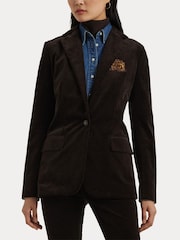 Вельветовый блейзер Lauren Ralph Lauren Bullion - Image 7 of 8