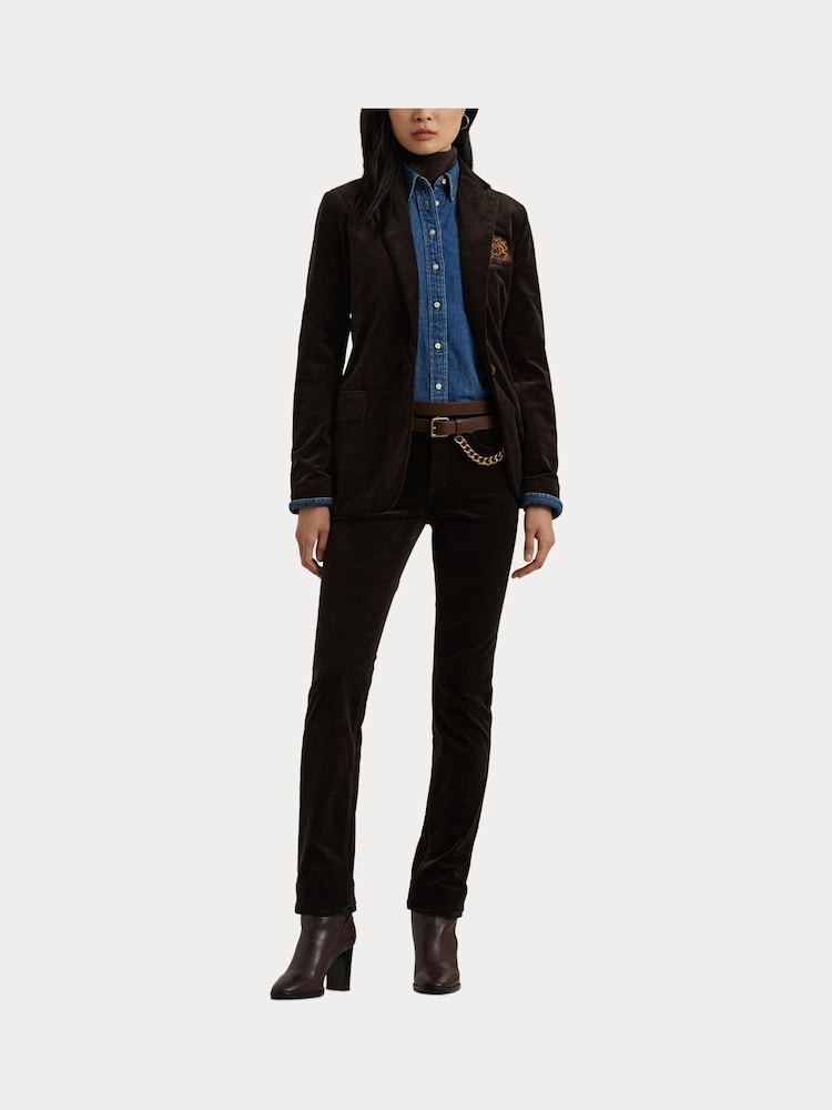 Вельветовый блейзер Lauren Ralph Lauren Bullion - Image 8 of 8