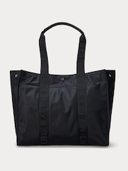 Schwarz - Lauren Ralph Lauren Nylon Extra-Large Stevie Tote Bag - Bild 1 von 6