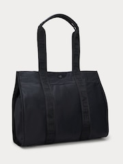 Schwarz - Lauren Ralph Lauren Nylon Extra-Large Stevie Tote Bag - Bild 3 von 6