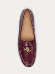 Lauren Ralph Lauren Averi III Burnished Leather Loafers - Image 4 of 4