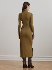 Lauren Ralph Lauren Tie-Front Turtleneck Dress - Image 3 of 7