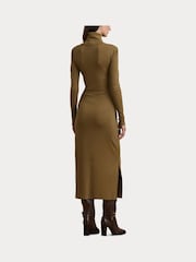Lauren Ralph Lauren Tie-Front Turtleneck Dress - Image 5 of 7