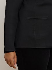 Lauren Ralph Lauren Rayon Nylon Black Blazer - Image 6 of 10