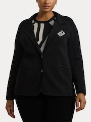 Lauren Ralph Lauren Rayon Nylon Black Blazer - Image 8 of 10