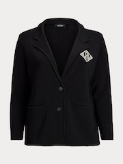 Lauren Ralph Lauren Rayon Nylon Black Blazer - Image 10 of 10