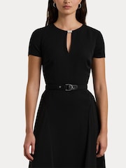 Lauren Ralph Lauren Belted Georgette Dress - Bild 7 von 9