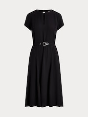 Lauren Ralph Lauren Belted Georgette Dress - Bild 9 von 9