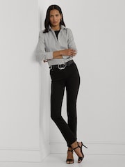 Lauren Ralph Lauren Striped Easy Care Cotton Shirt - Image 3 of 8