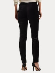Lauren Ralph Lauren Stretch Velvet Skinny Ankle Trousers - Image 5 of 7