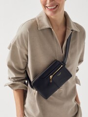 Radley London Small Pockets Icon Ziptop Cross-Body Black Bag - Image 4 of 4