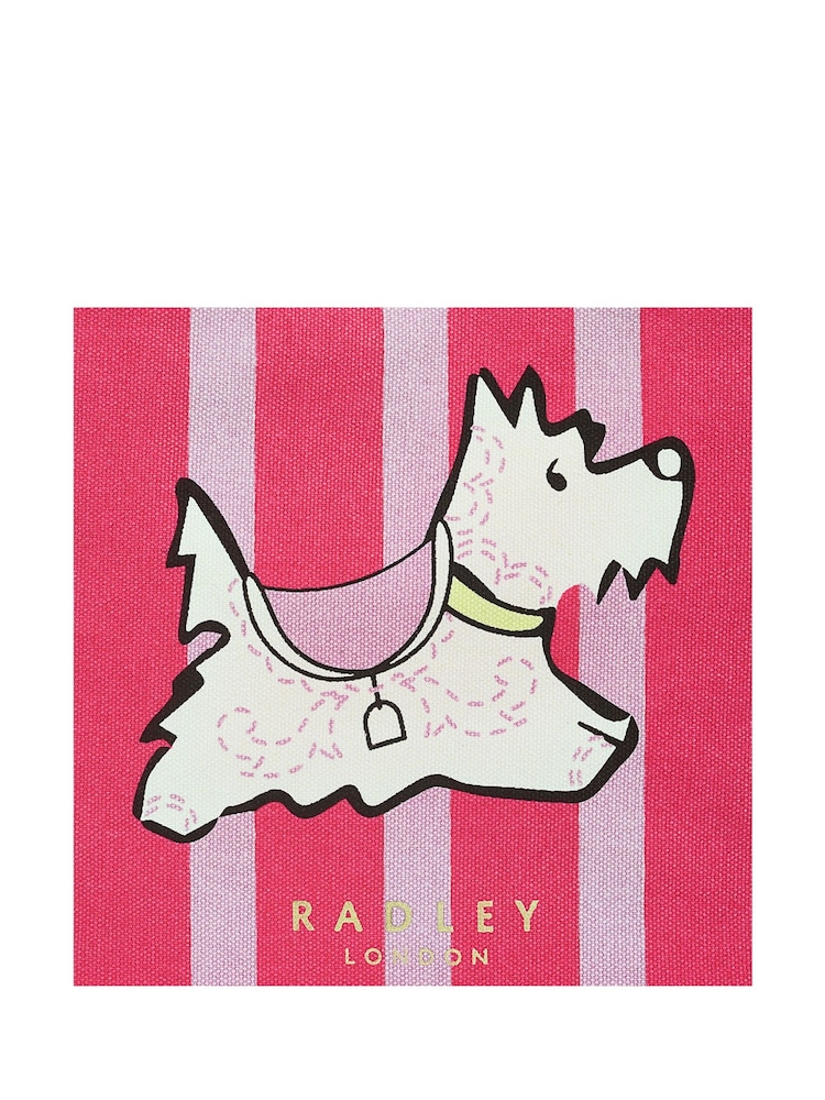 Radley London Small Pink Magic Carousel Open Top Grab Bag - Image 4 of 4