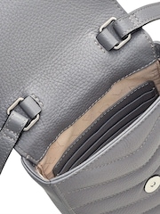 Radley London Medium Grey Rowe Avenue Phone Cross-Body Bag - Image 3 of 4