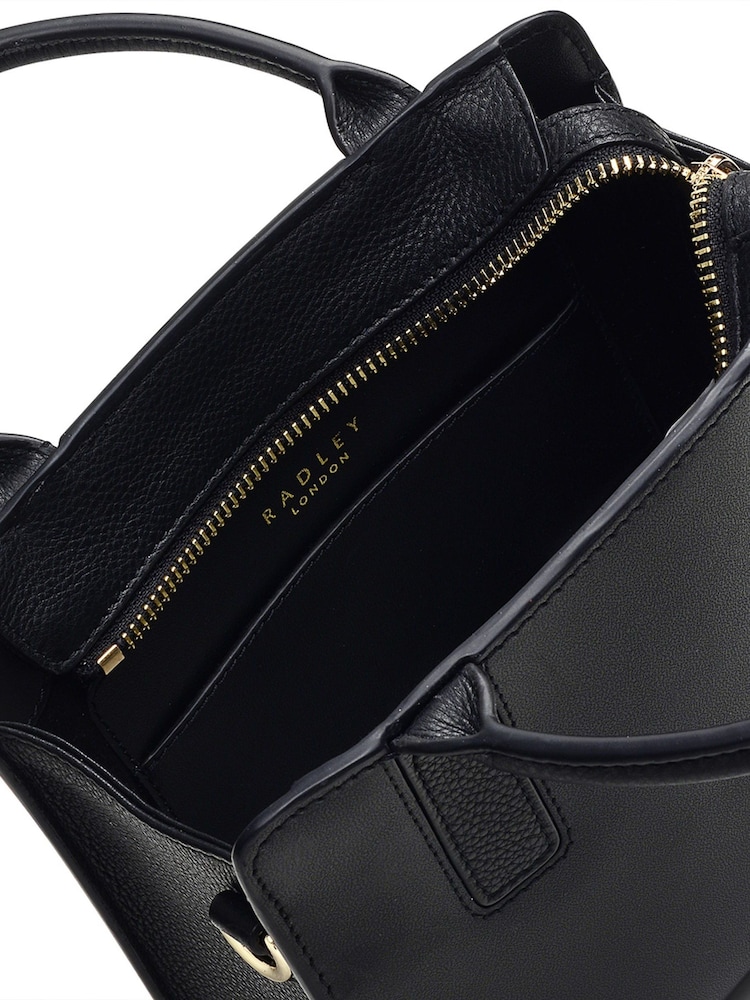 Radley London Small Sandhurst Lane Grab Cross-Body Black Bag - Image 1 of 1