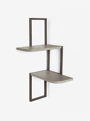 Grey Bronx 2 Tier Shelf - Image 3 of 4