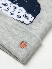 FatFace Grey Space Helmet Hat - Image 2 of 2