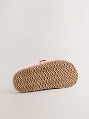 Pink Borg Buckle Mule Slippers - Image 6 of 8