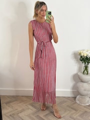 Jolie Moi Ärmelloses Maxikleid mit Bindedetail vorn - Bild 1 von 7