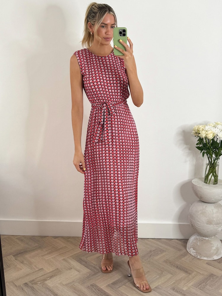 Jolie Moi Ärmelloses Maxikleid mit Bindedetail vorn - Bild 1 von 7