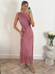 Jolie Moi Ärmelloses Maxikleid mit Bindedetail vorn - Bild 3 von 7